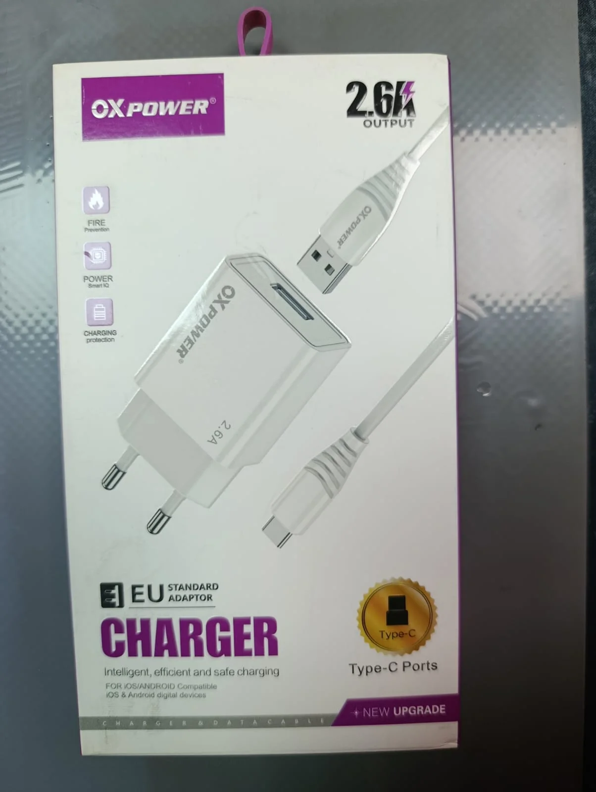 OXPOWER OXC-01T Type-C Hızlı Şarj Cihazı Adaptörü