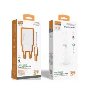 LUCATECH LC-109 22W Type-C Hızlı Şarj Aleti