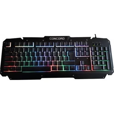 CONCORD C-62 LED BACKLIGHT USB Gaming Klavye