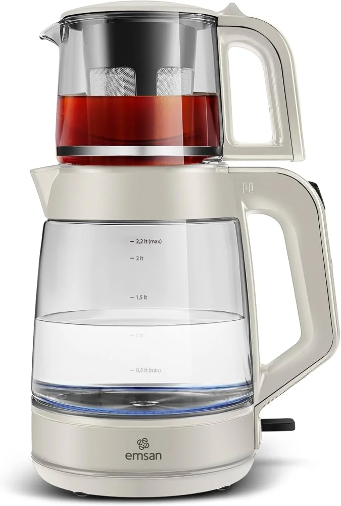 Emsan Glass Tea XL Cam Çay Makinesi