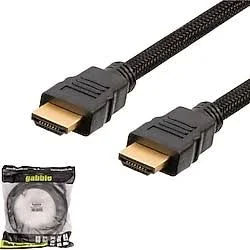 GABBLE GAB-HDTV015 Örgülü HDTV 1.5 Metre HDMI Kablo