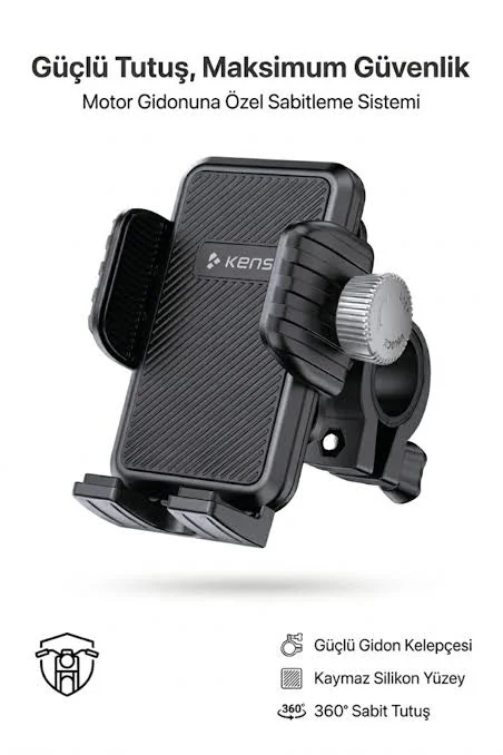 KENSA T-131 Motorsiklet Telefon Tutucu