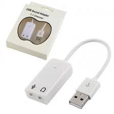USB Ses Kartı 7.1 Kanal Harici Ses Adaptörü