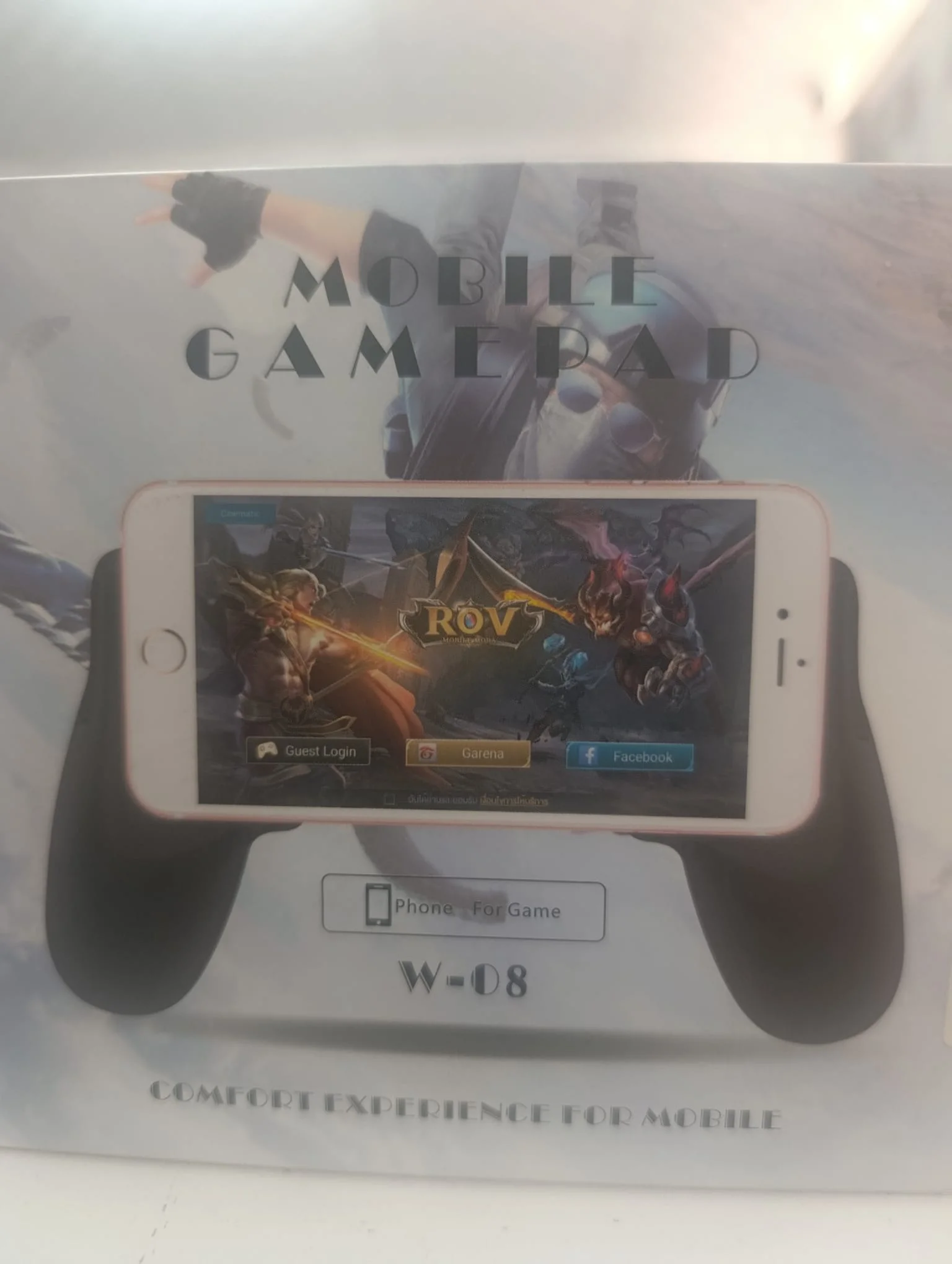 W-08 Mobil Oyun Kolu - Akıllı Telefonlar İçin Gamepad